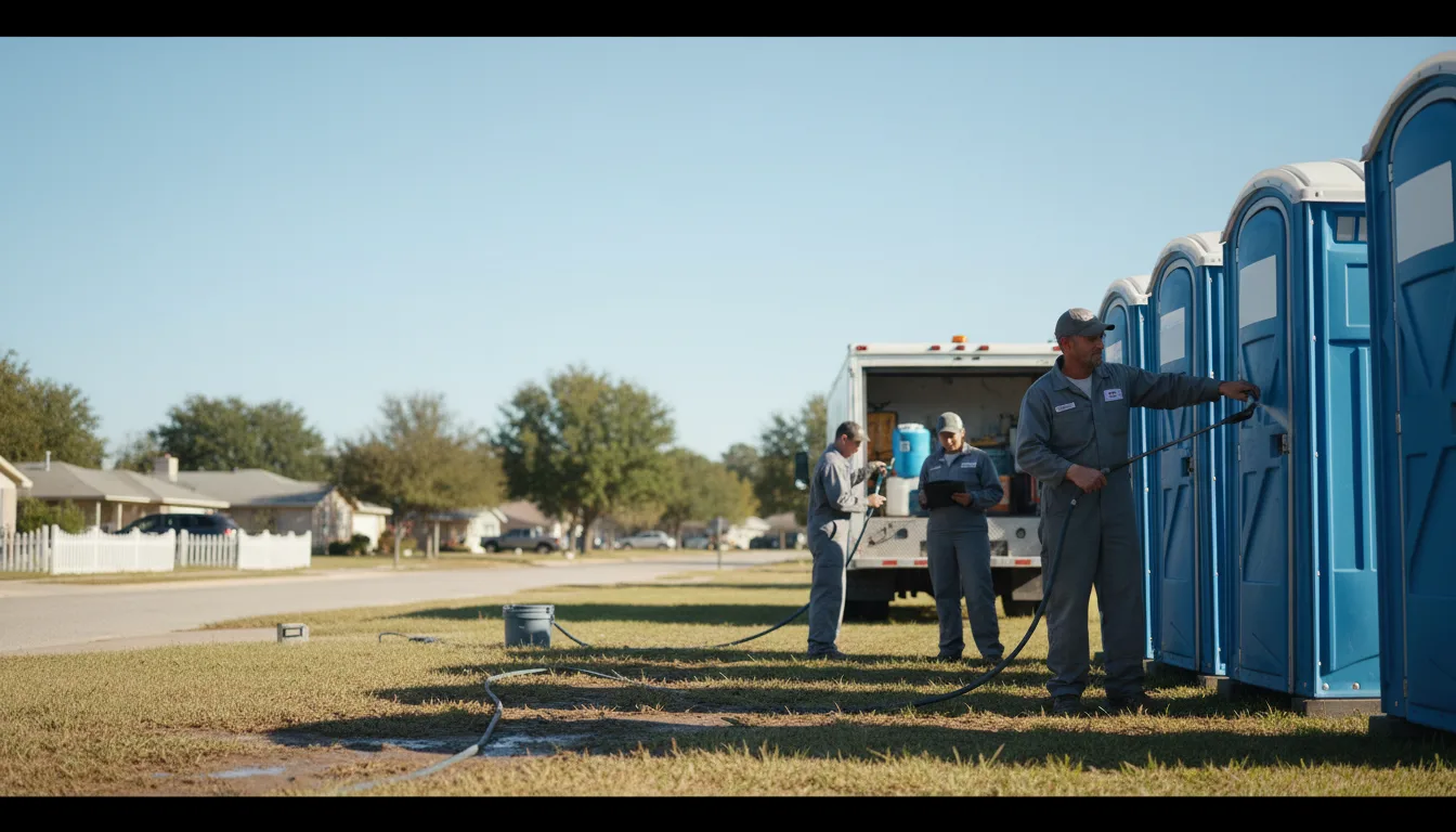 Long-Term Portable Toilet Rental in Aurora, OR near me